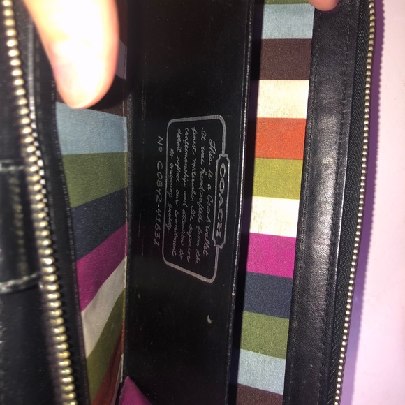 Authentic Coach Wallet - Picture 4 of 6